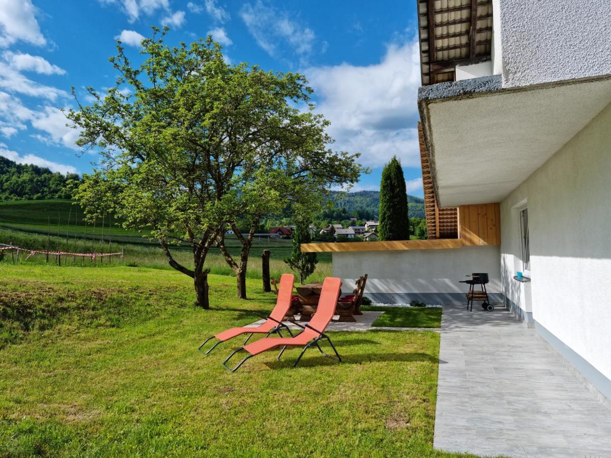 M&M Apartment Zgornje Gorje Bagian luar foto